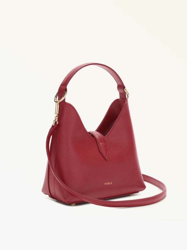 Mala Hobo Mini Iride em Pele