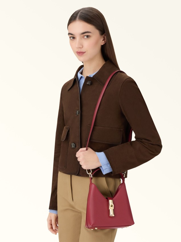 Mala Hobo Mini Iride em Pele