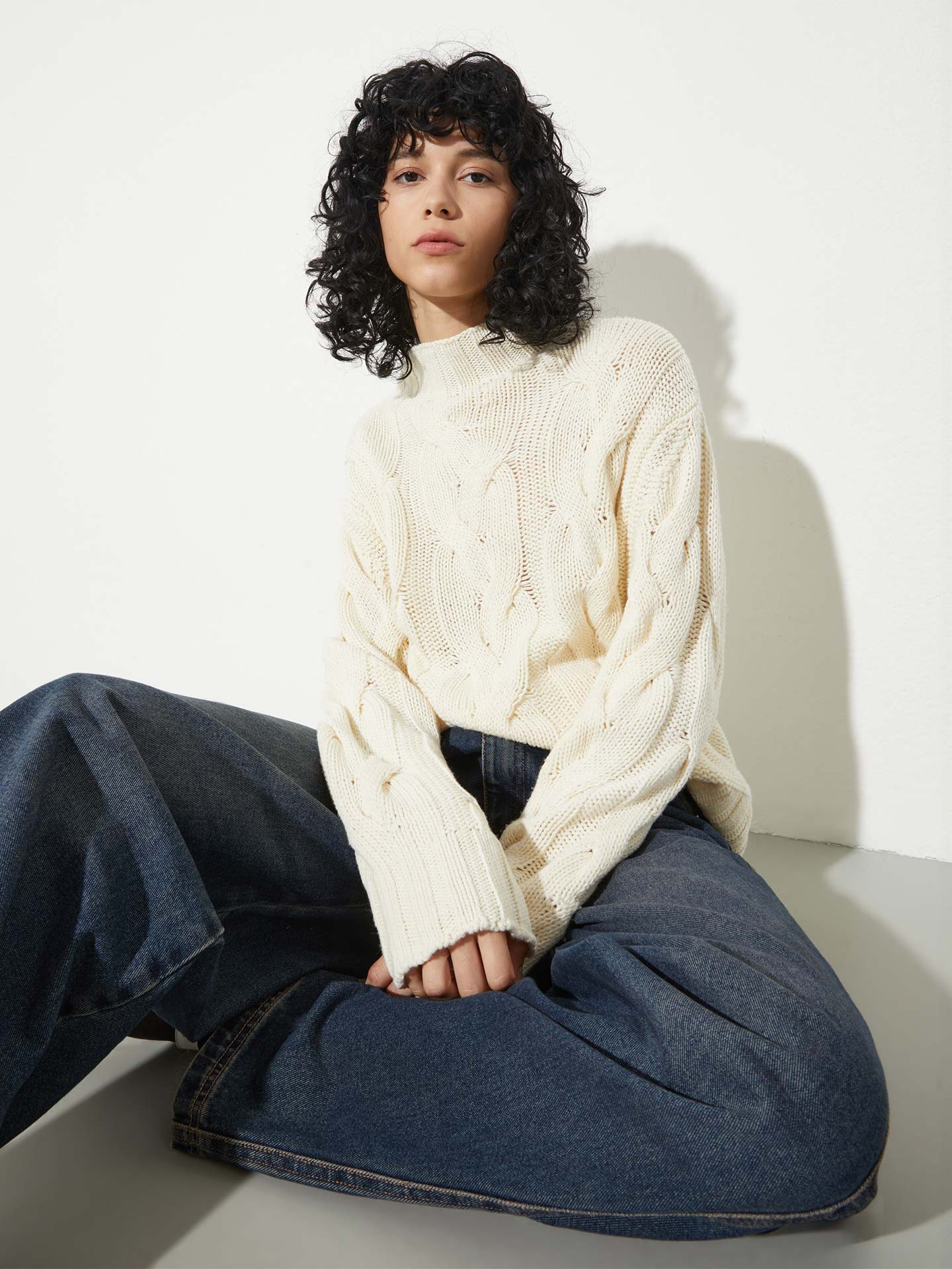 Camisola de Malha Entrançada MCLNASELLO