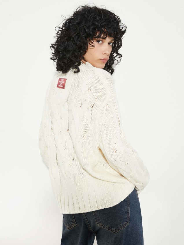 Camisola de Malha Entrançada MCLNASELLO