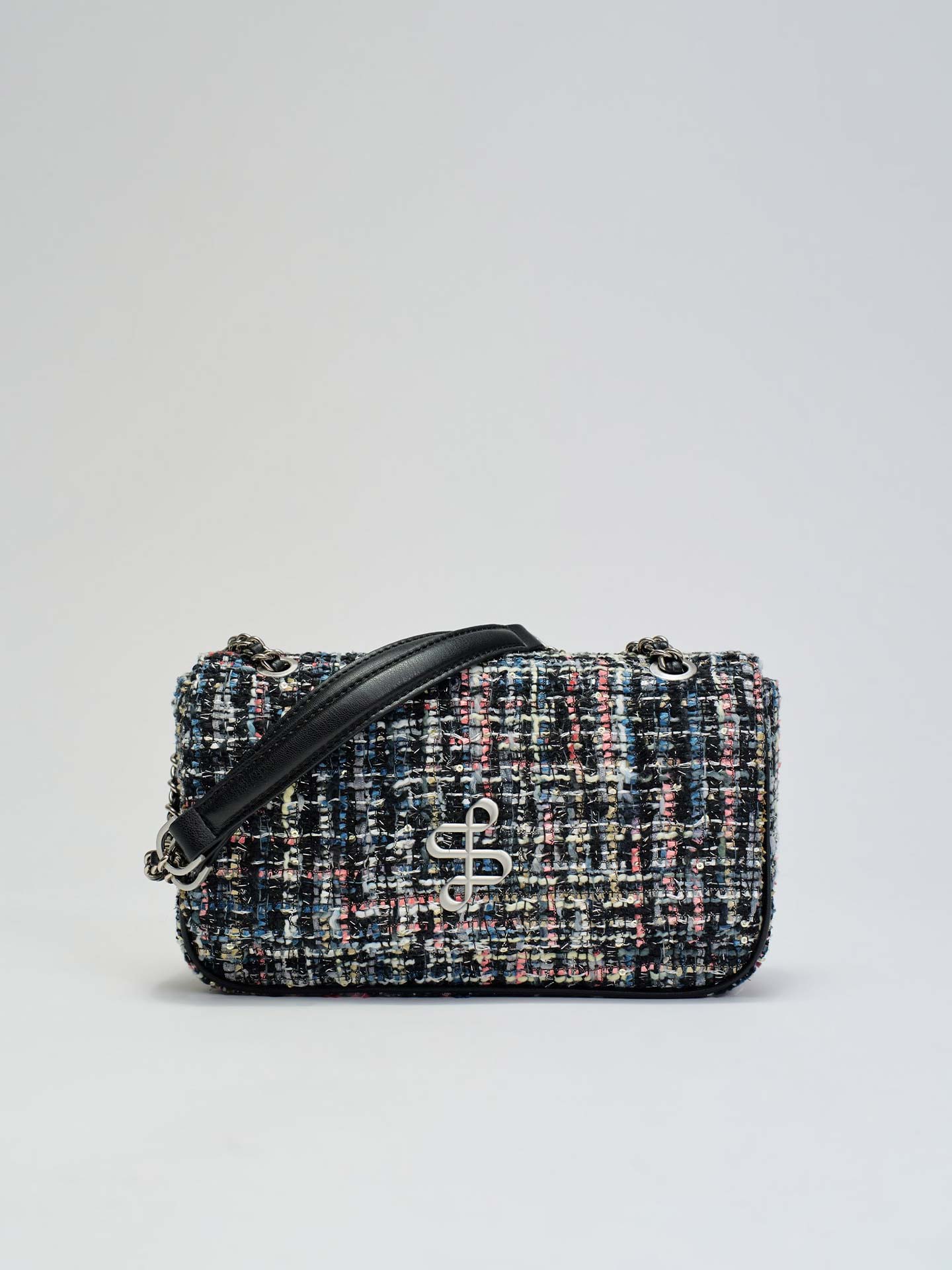 Mala de Ombro em Tweed