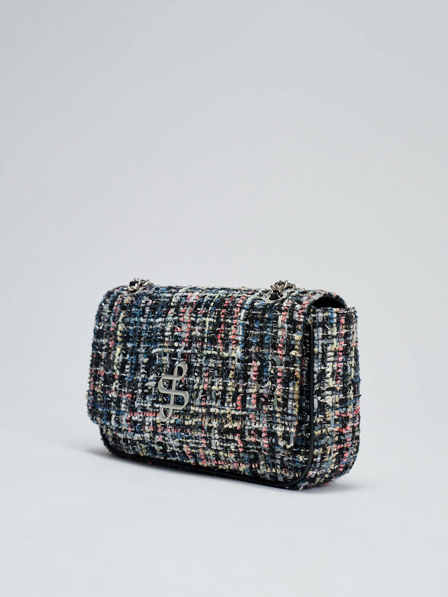 Mala de Ombro em Tweed