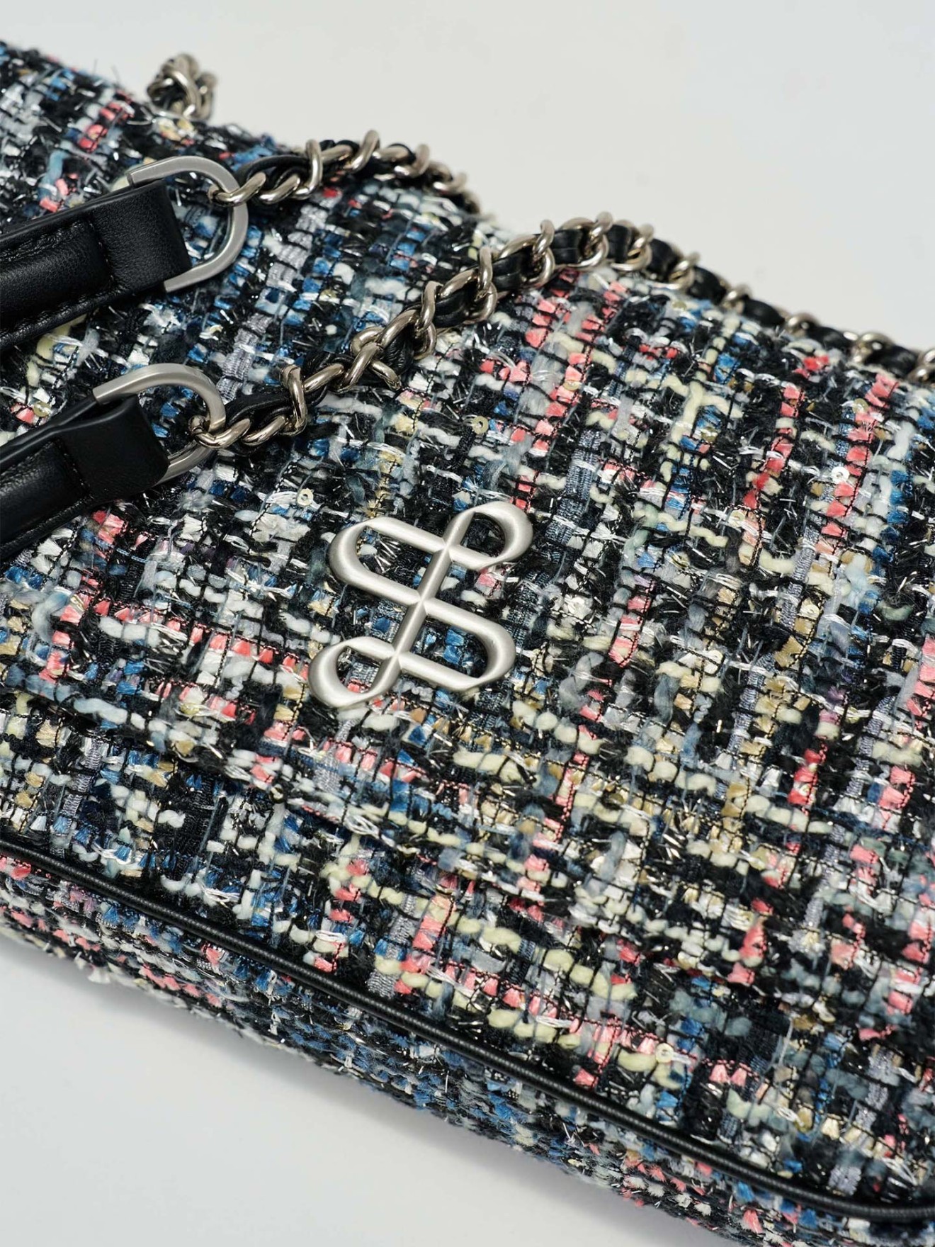 Mala de Ombro em Tweed