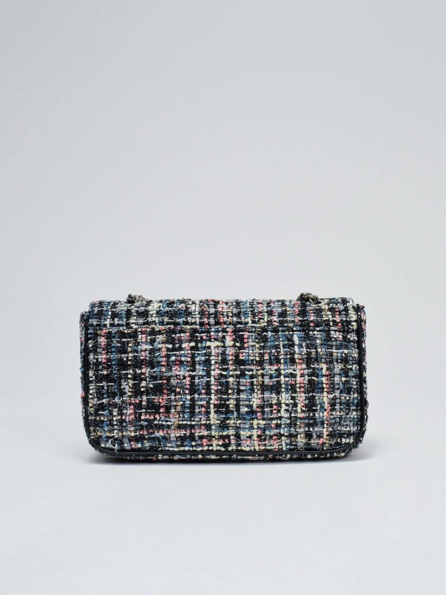 Mala de Ombro em Tweed