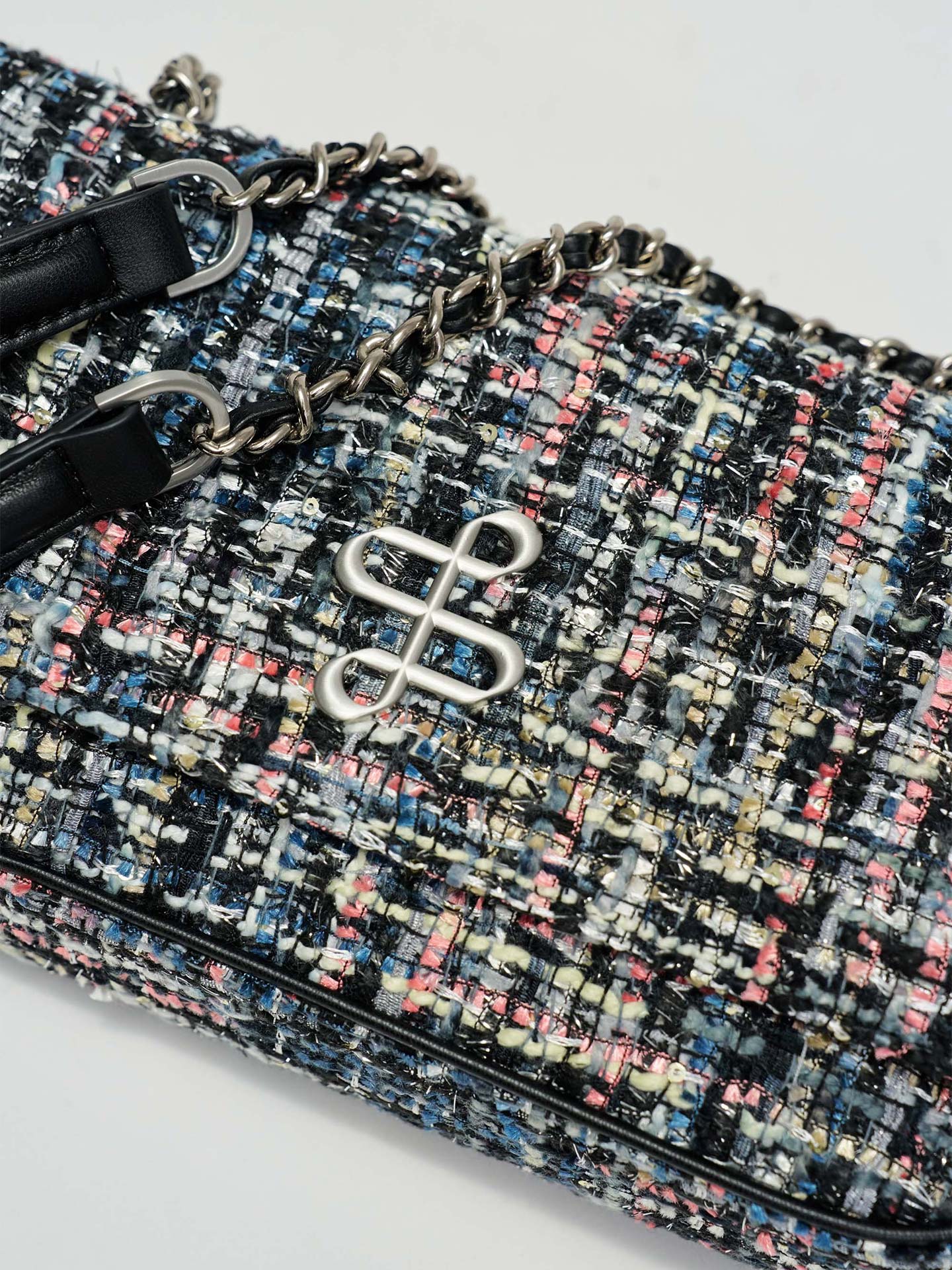 Mala de Ombro em Tweed