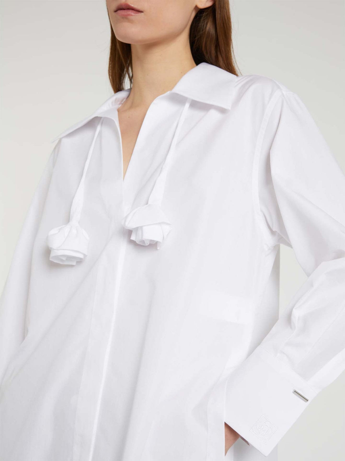 Camisa com Aplique de Pesco�o MLSTABARIN