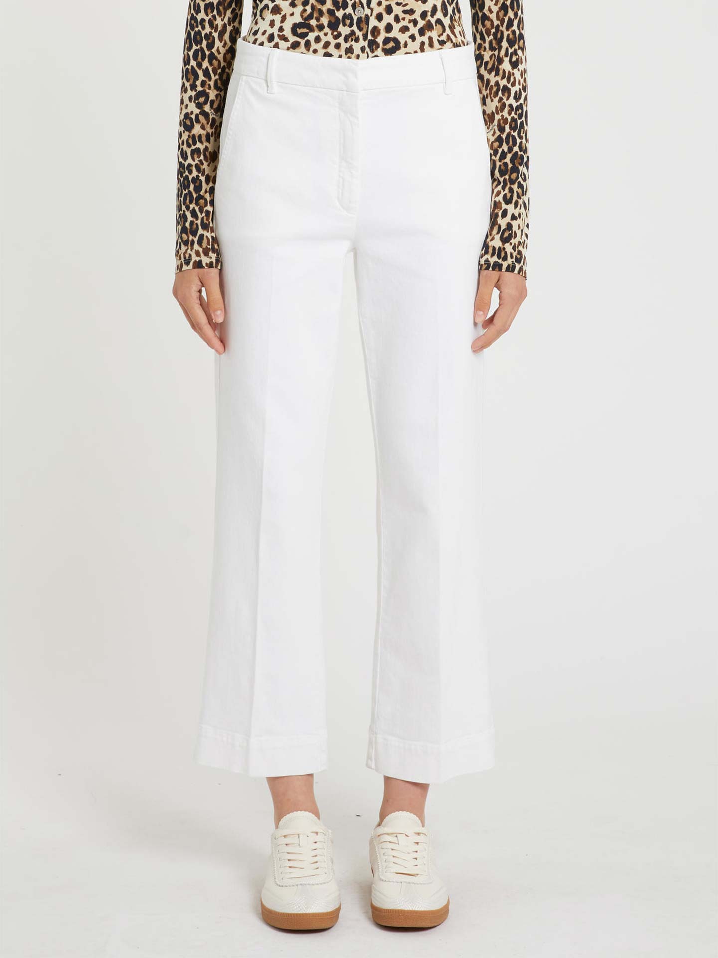 Calças Cropped Evasé MLSMAESTA