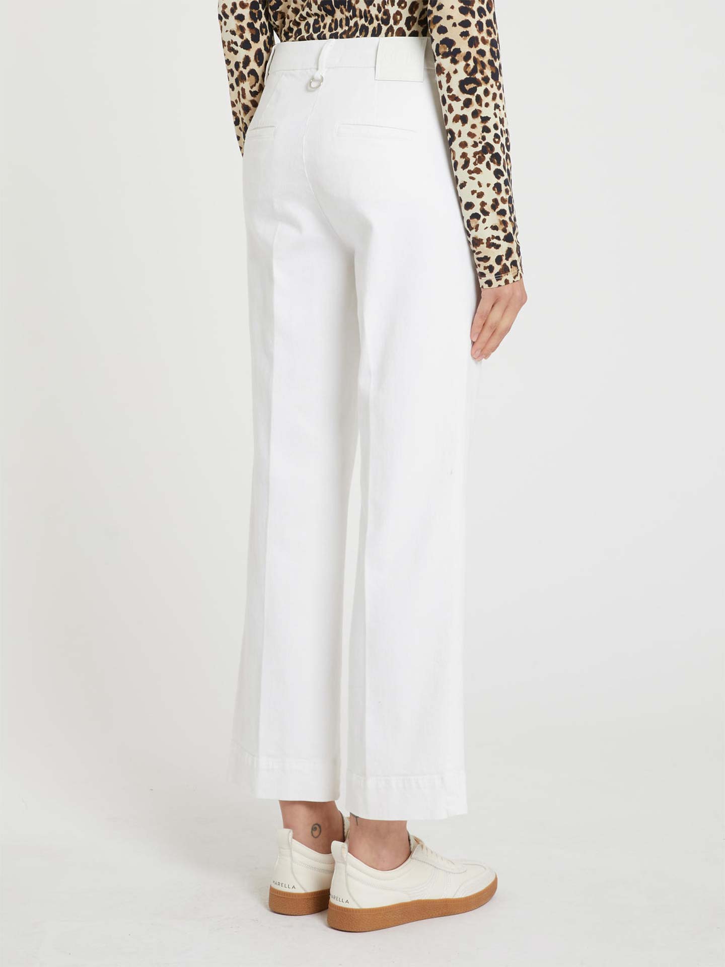 Calças Cropped Evasé MLSMAESTA