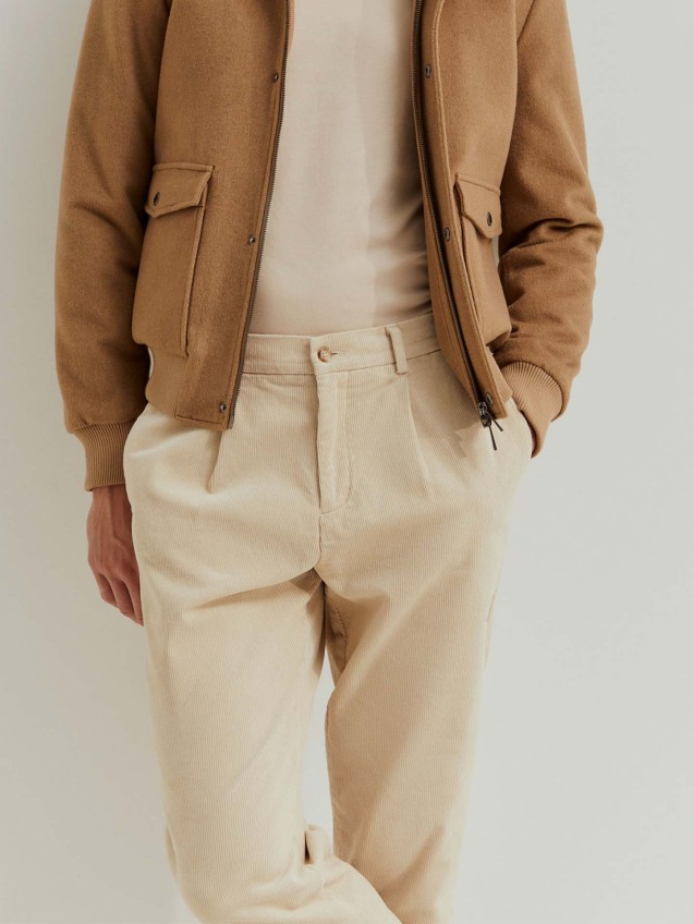 Calças de Bombazine Regular Fit