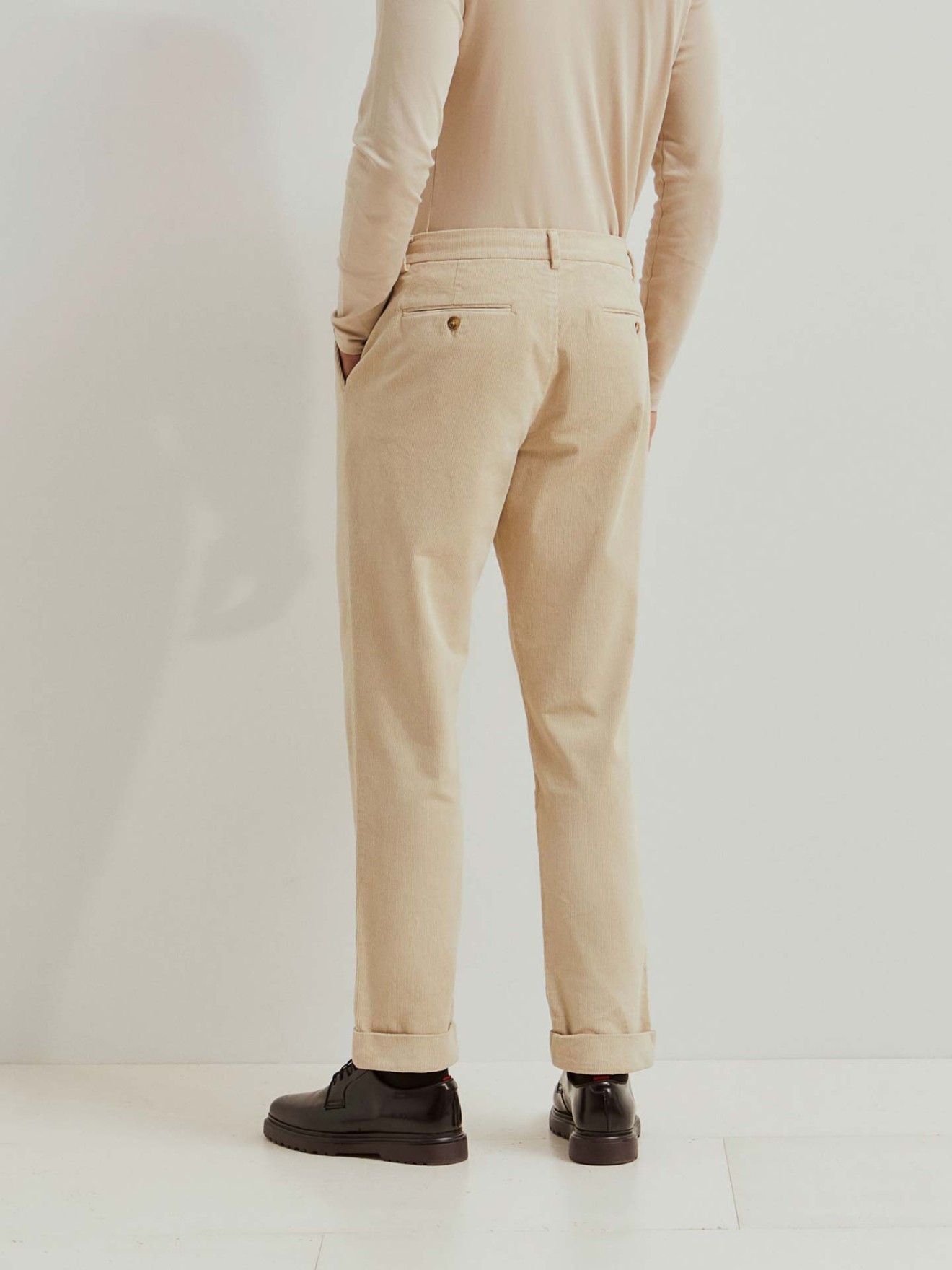 Calças de Bombazine Regular Fit