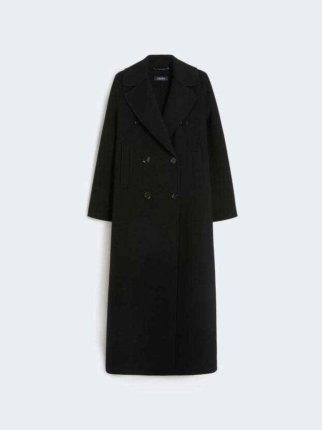 Casaco Comprido de Pura Lã SMMCUSTODI