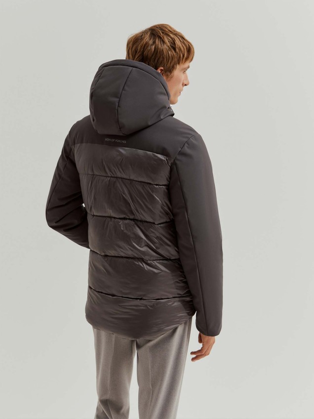 Blusão Acolchoado com Capuz