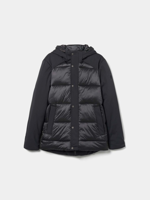 Blusão Acolchoado com Capuz