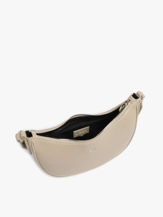 Mala de Ombro Meia-Lua com Bolsa Amovível