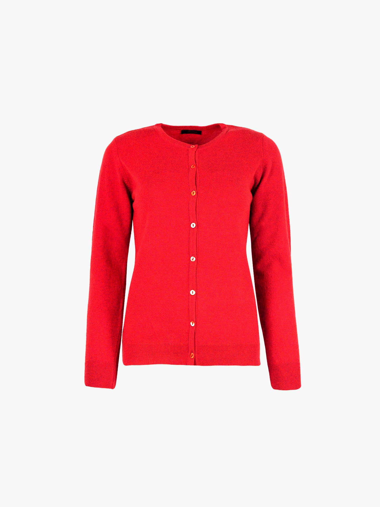 Casaco de Malha Abotoado