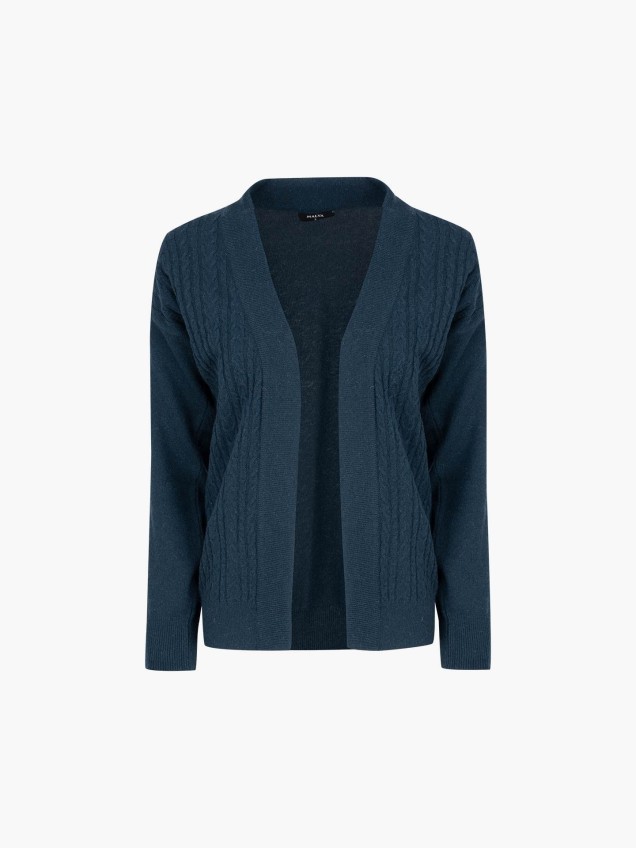 Casaco de Malha Tran�ada