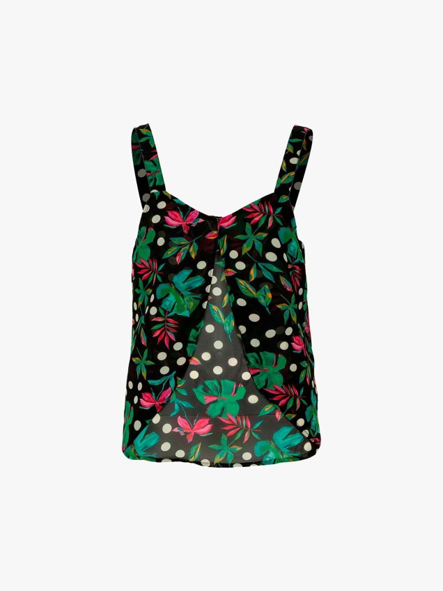 Top Padr�o Floral