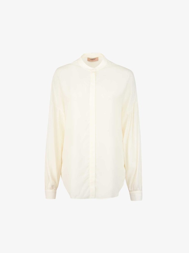 Camisa de Mangas Abalonadas