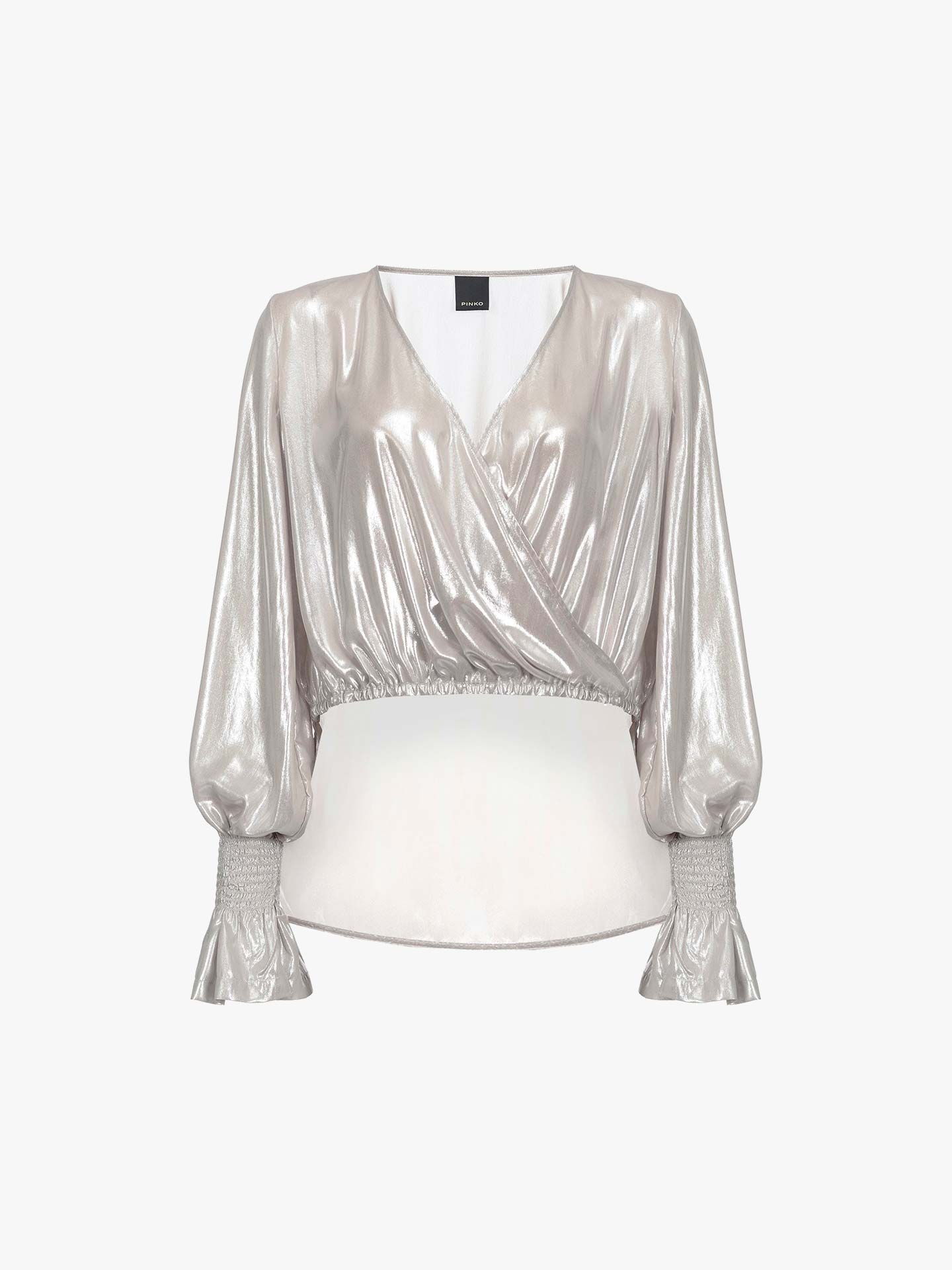 Blusa de decote em V