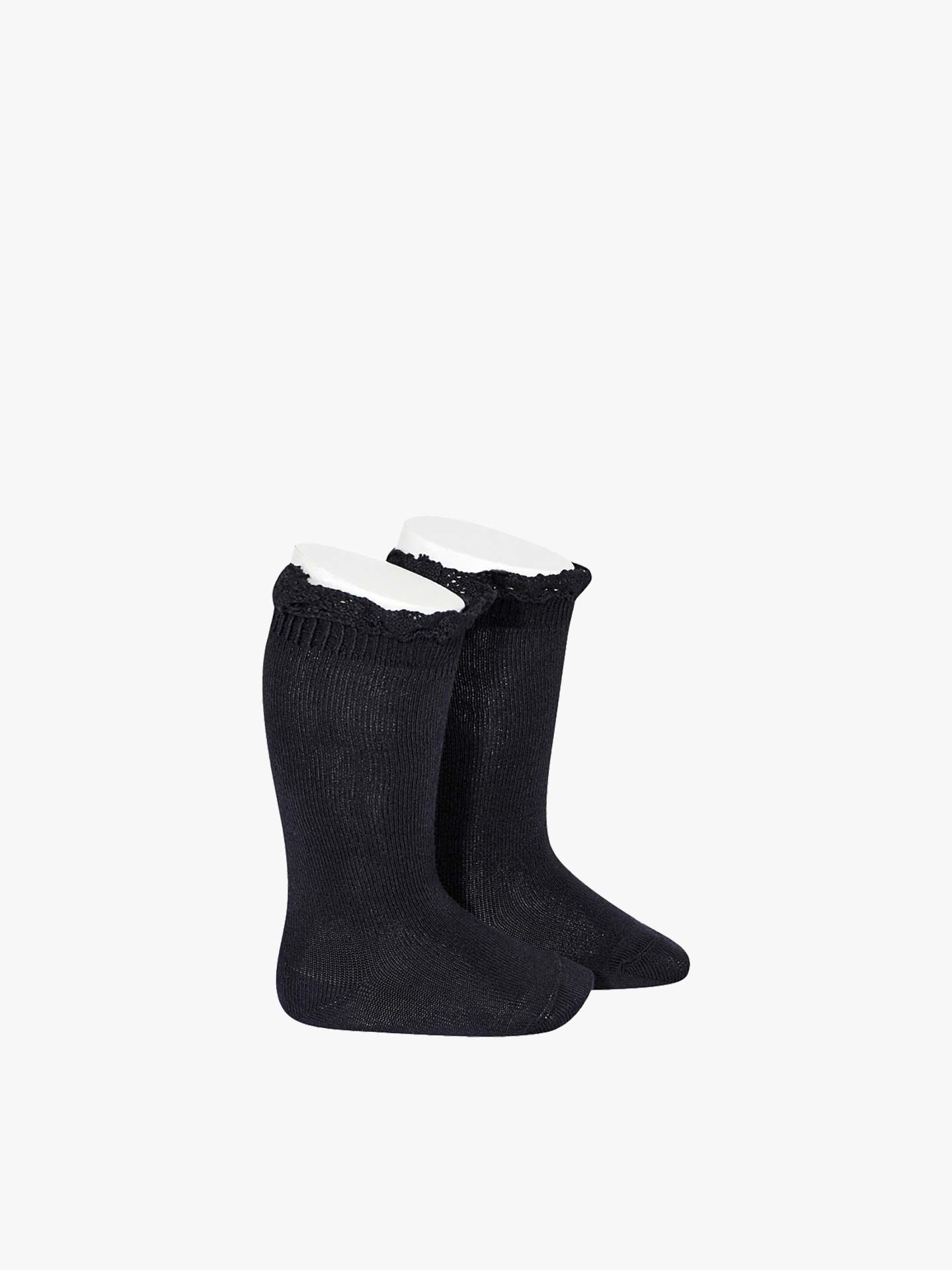 Meias curtas com renda