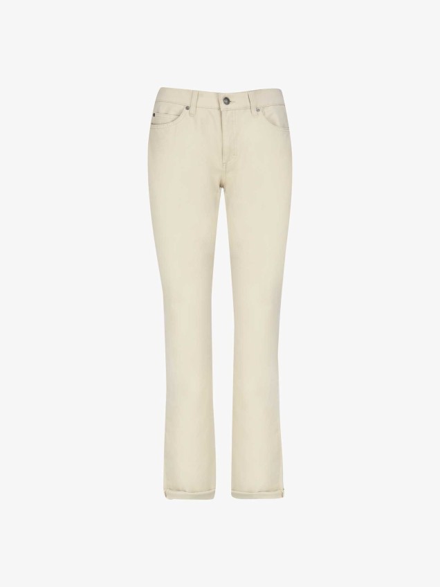 Calças Straight Fit