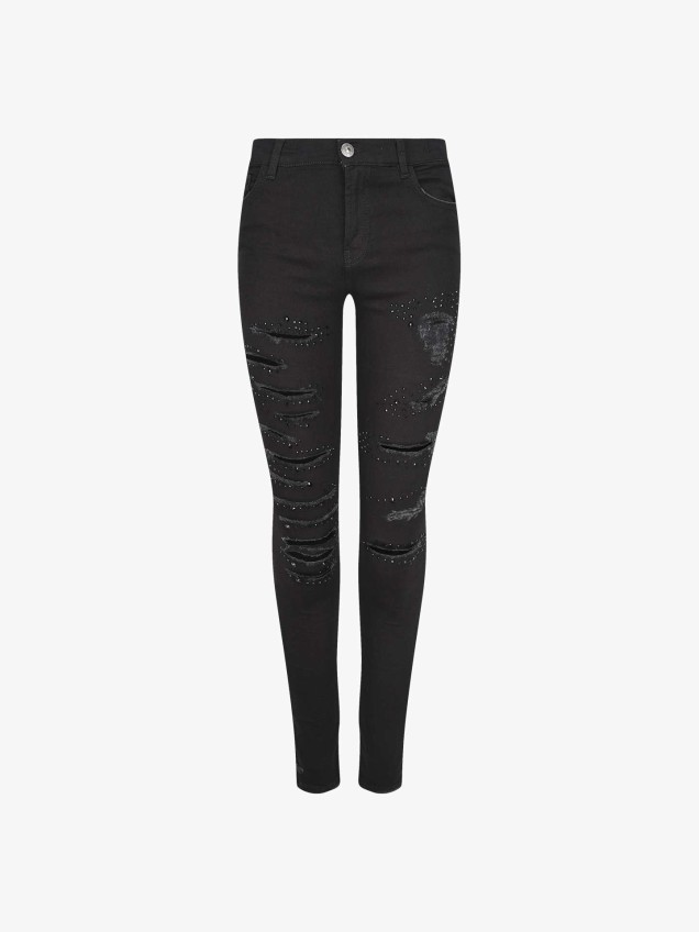 Jeans com Aplicações