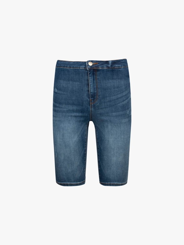 Calções denim