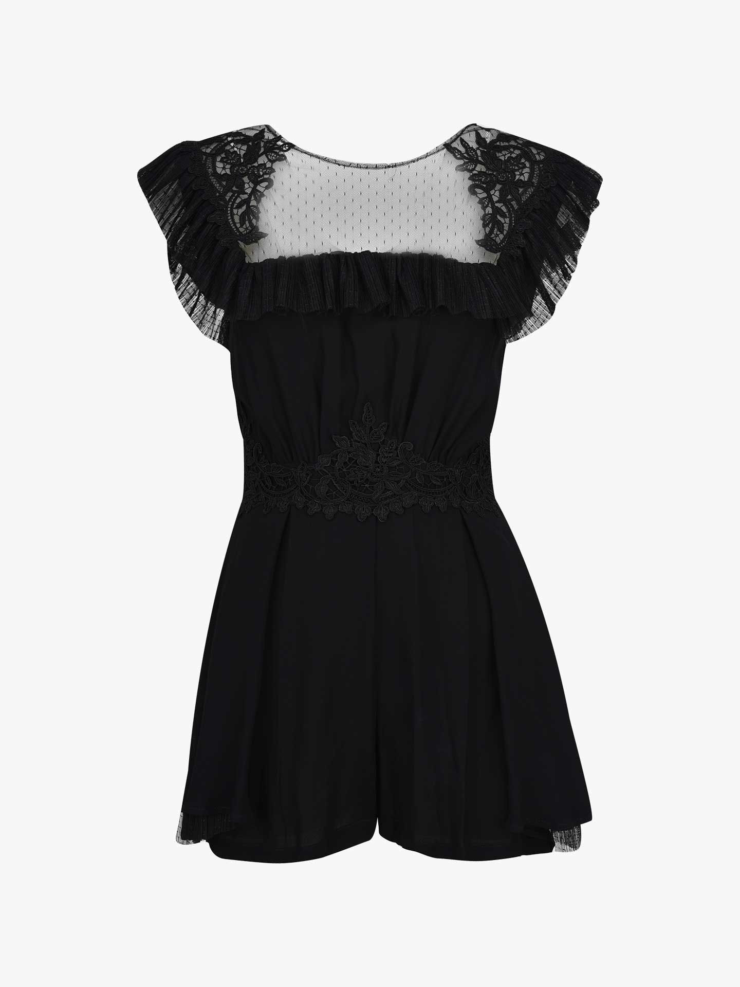 Macacão com Semitransparência