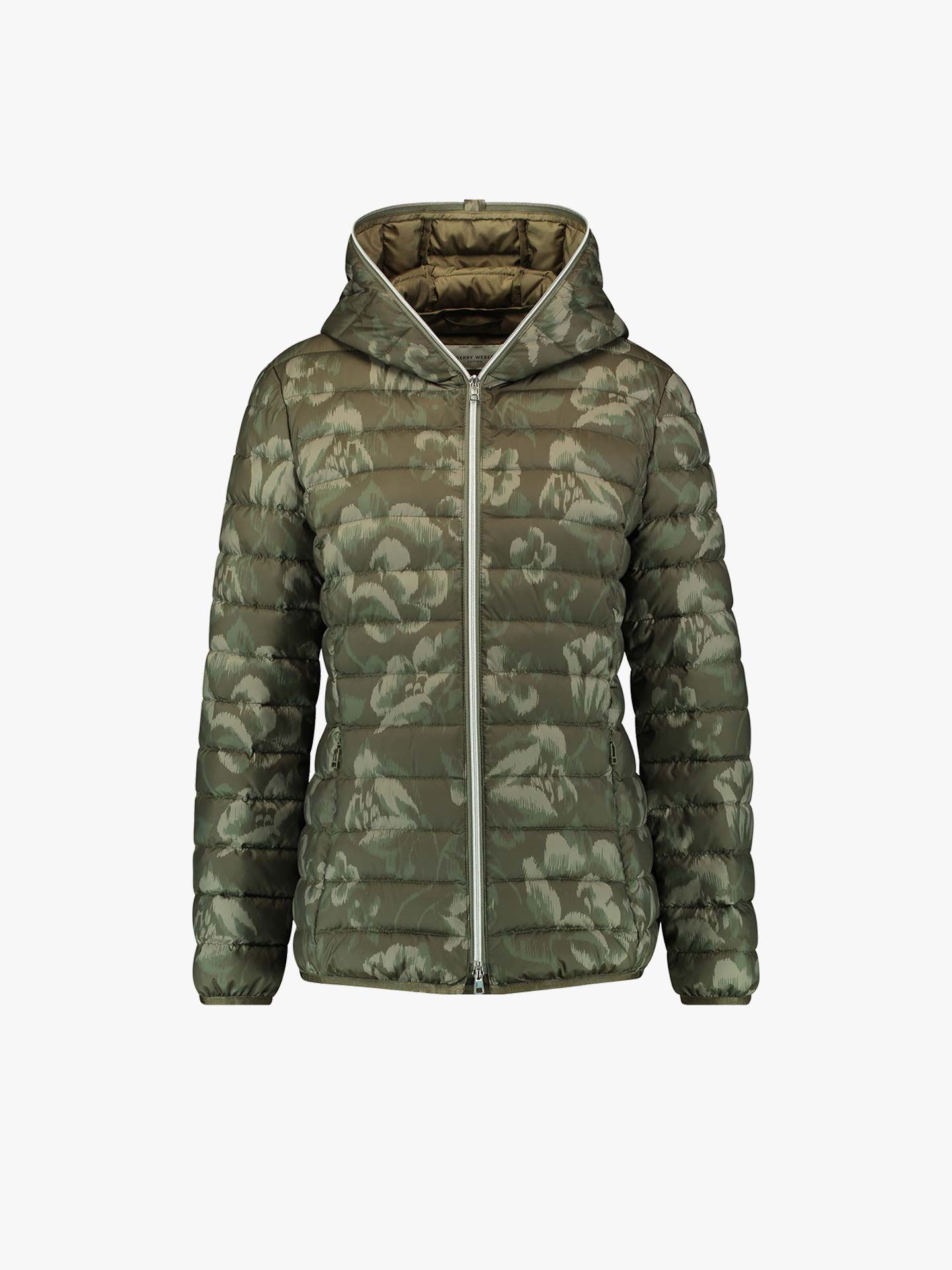 Blusão Acolchoado com Padrão