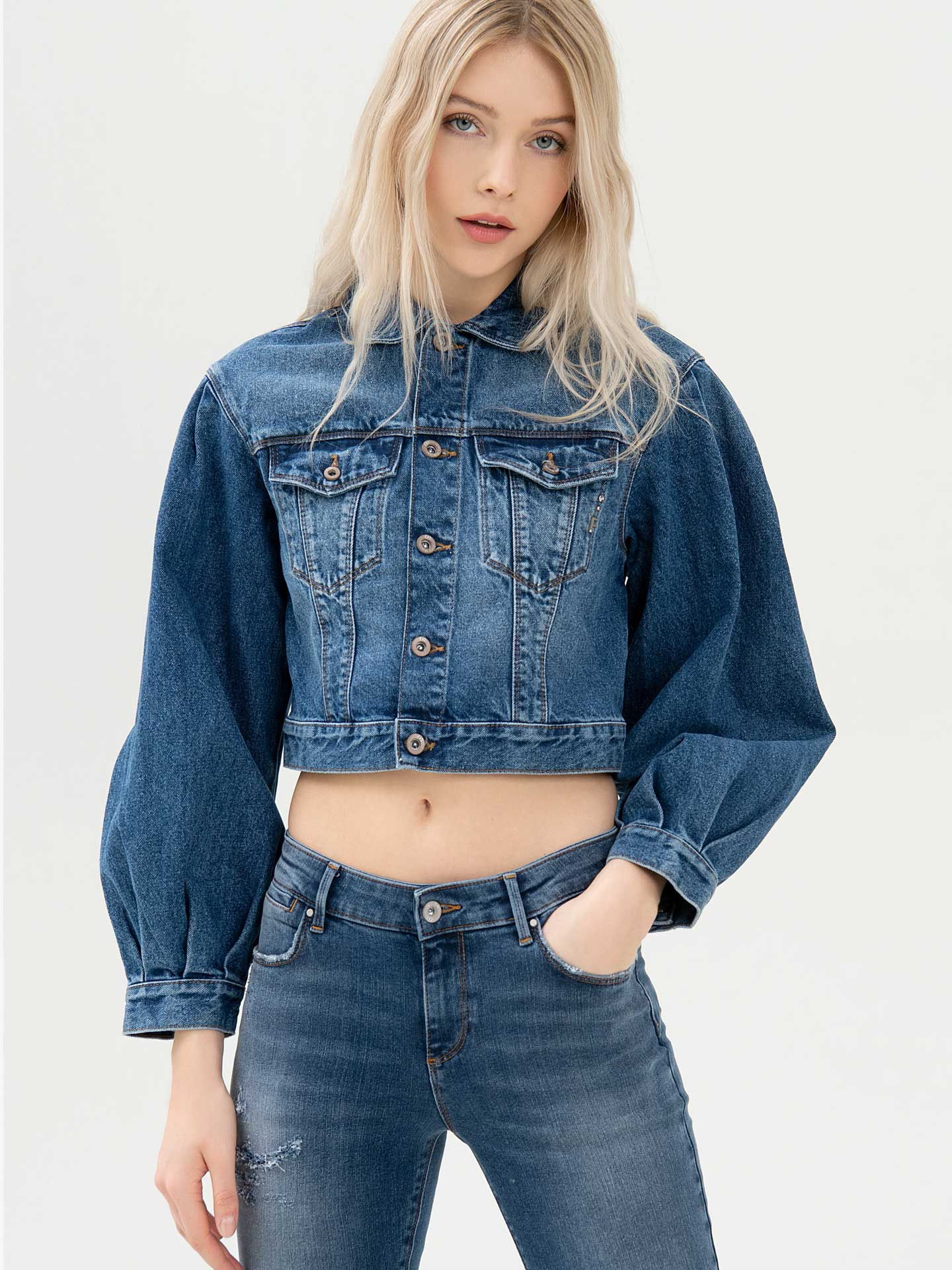 Blus�o de Ganga Cropped