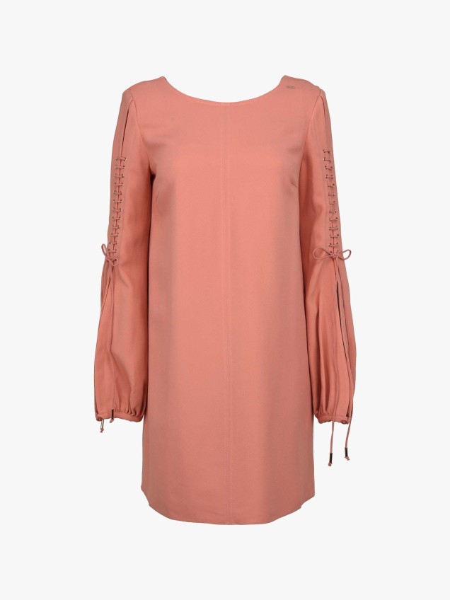 Vestido Mangas Abalonadas