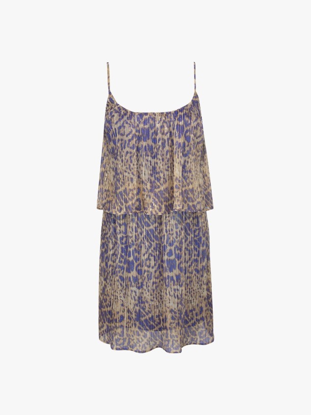 Vestido animal print