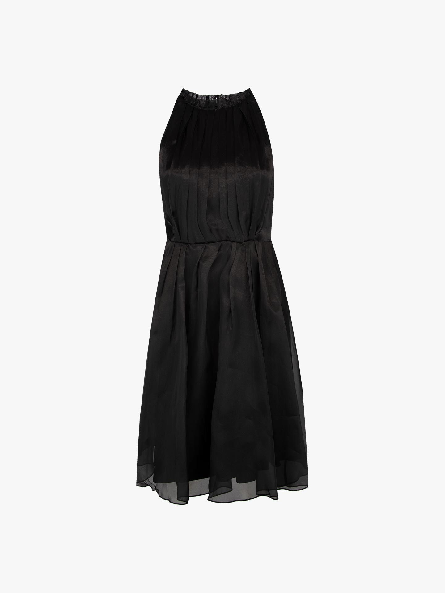 Vestido com decote halter