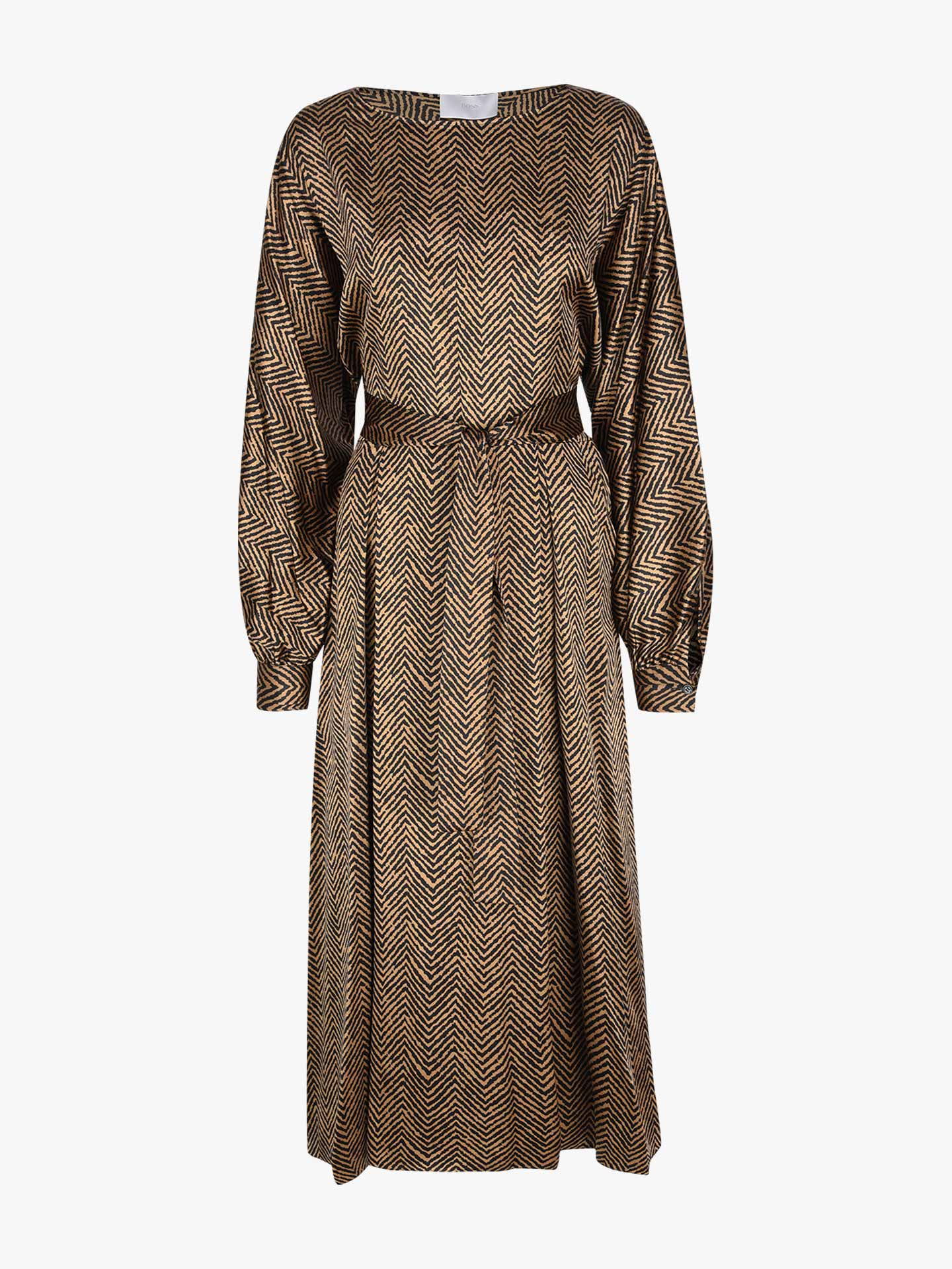 Vestido Midi em Seda