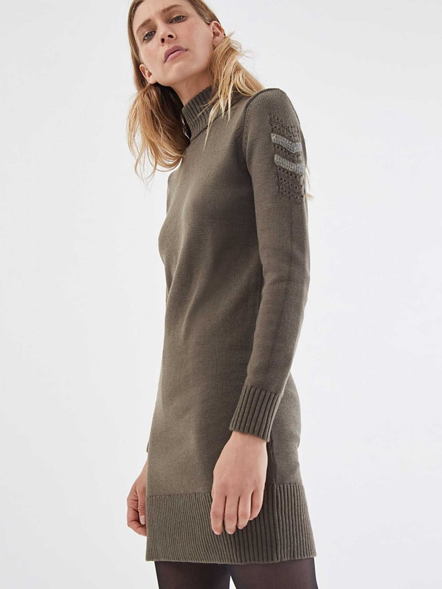 Vestido Curto de Malha