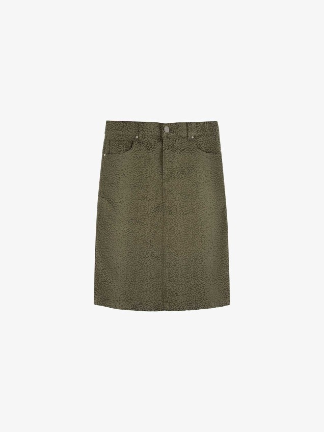 Saia com animal print