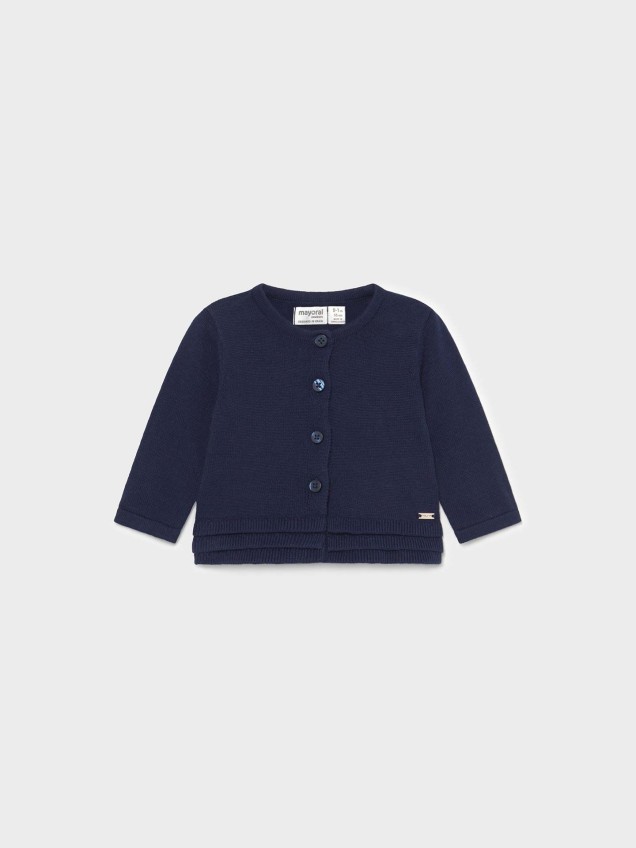 Casaco de Malha Abotoado