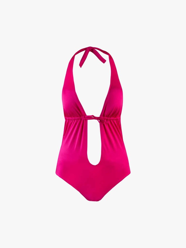 Fato de banho de decote profundo