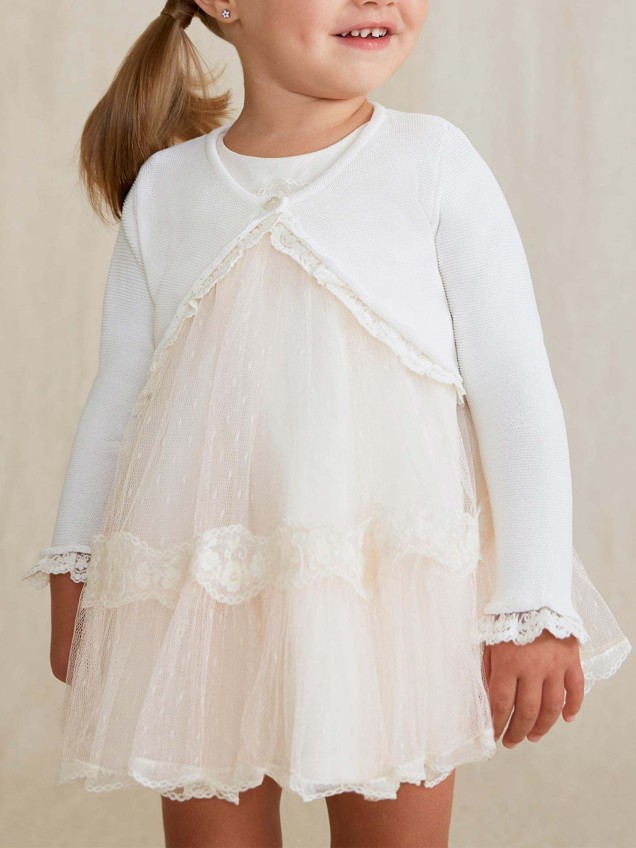 Casaco Bolero Rendado