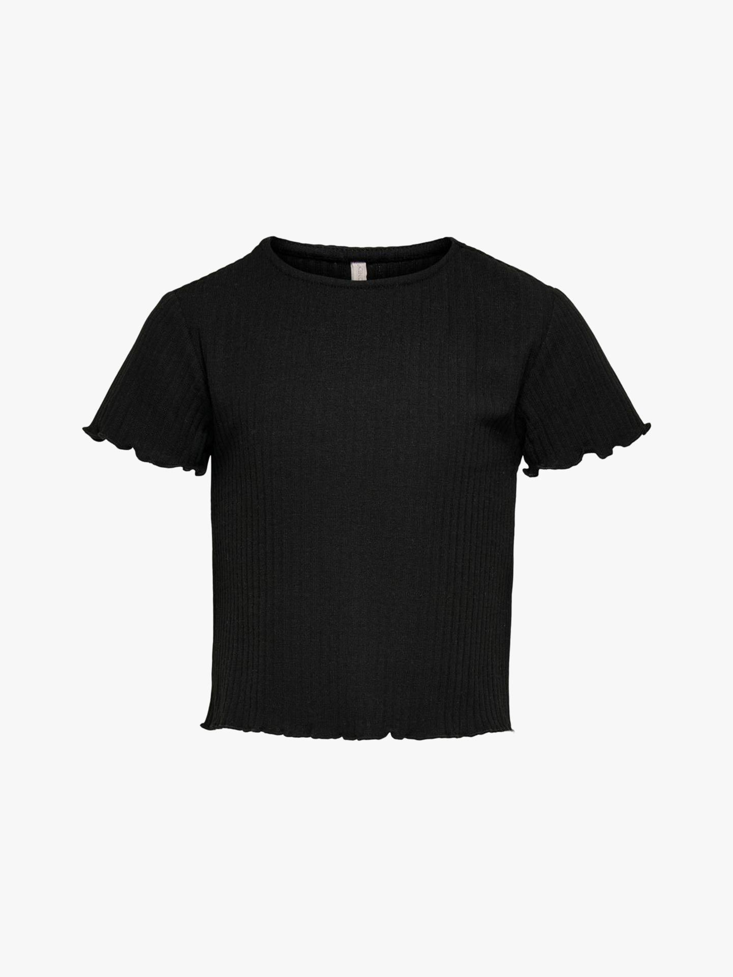 T-Shirt de Malha Canelada