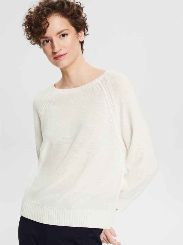 Camisola de Malha Canelada