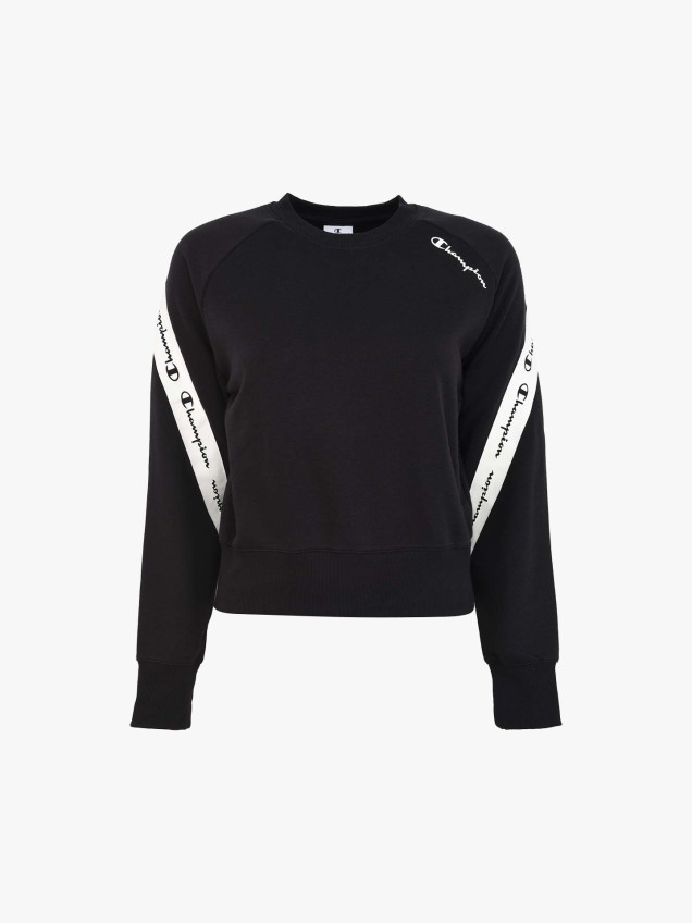 Sweatshirt Desportiva com Faixas