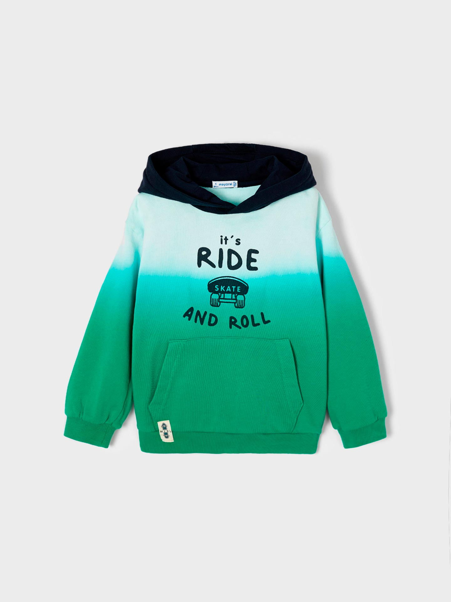 Sweatshirt com Capuz Degrad�