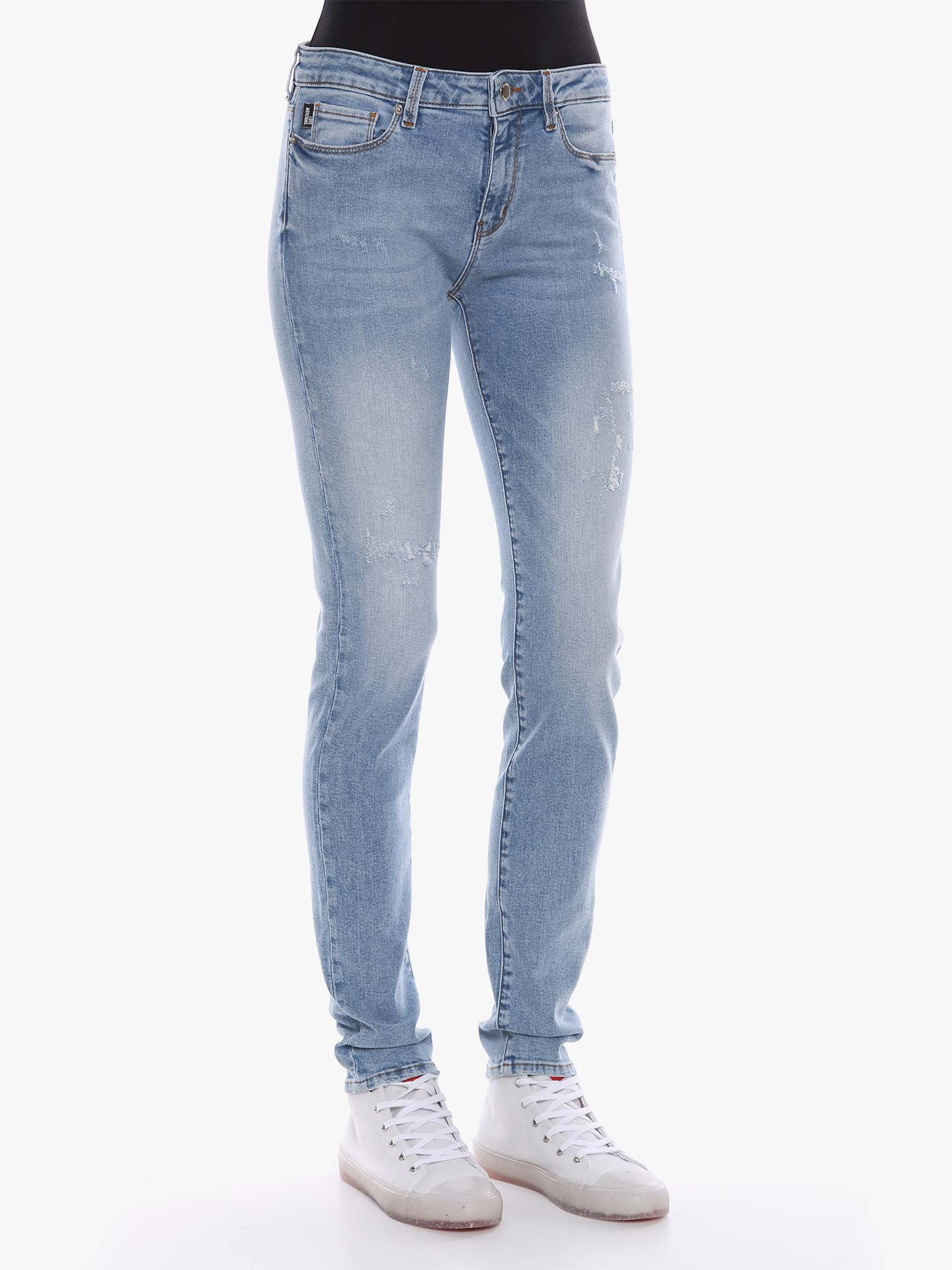 Calças de Ganga Skinny Fit