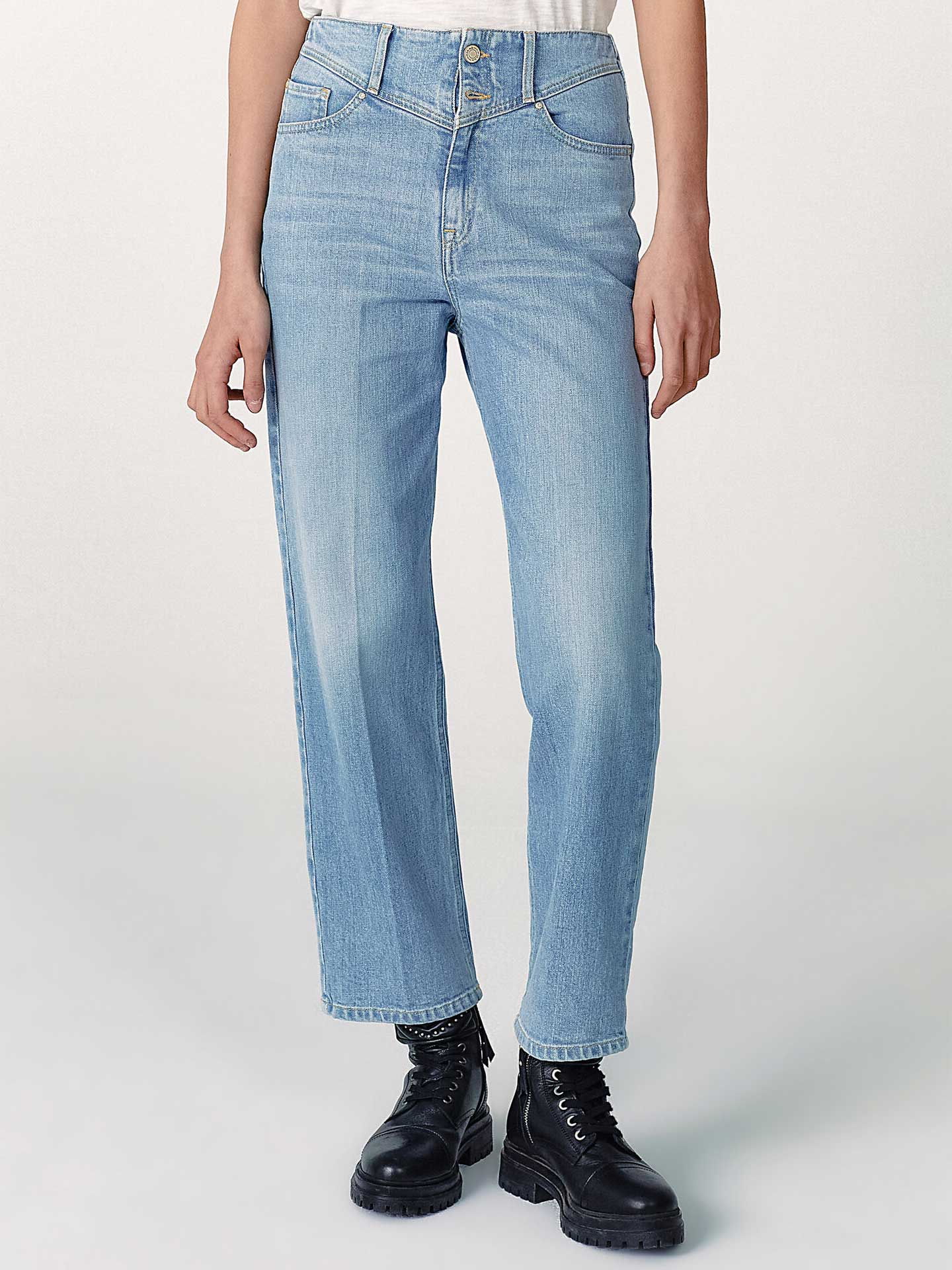 Calças de Ganga Slouchy