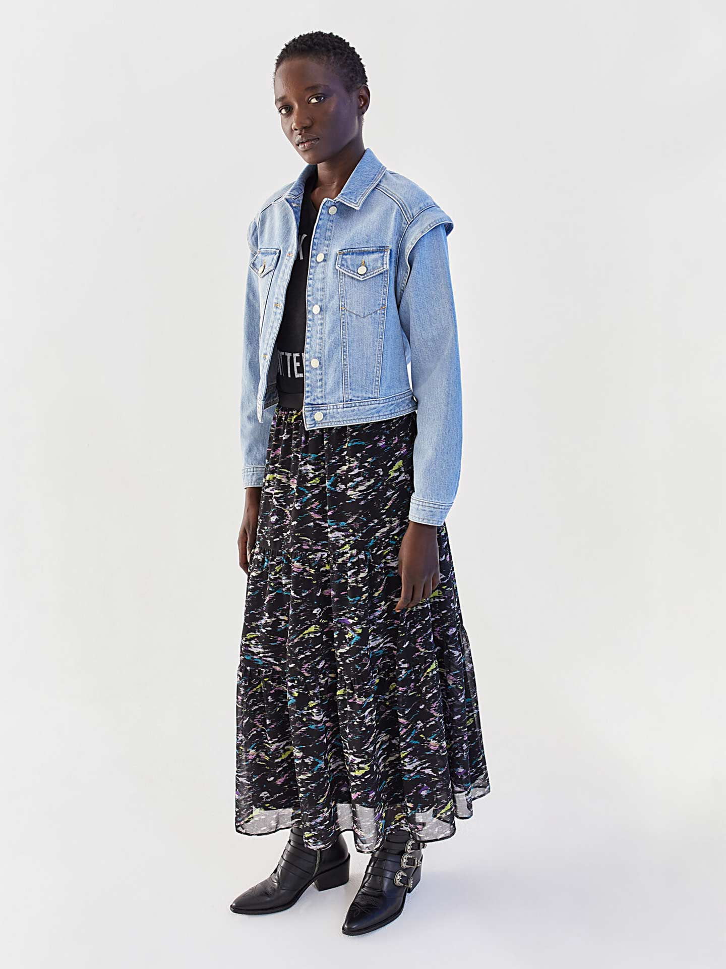 Blus�o de Ganga Oversized