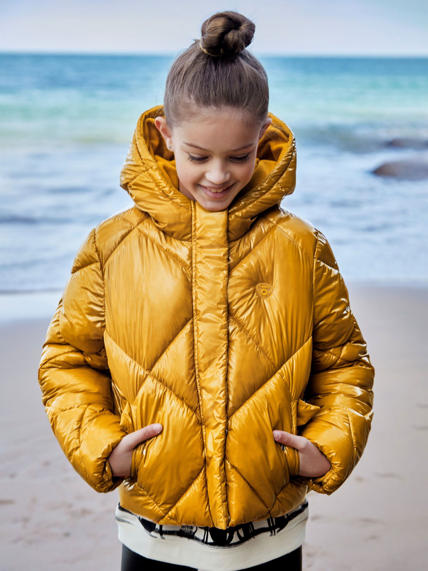 Blusão Acolchoado com Capuz