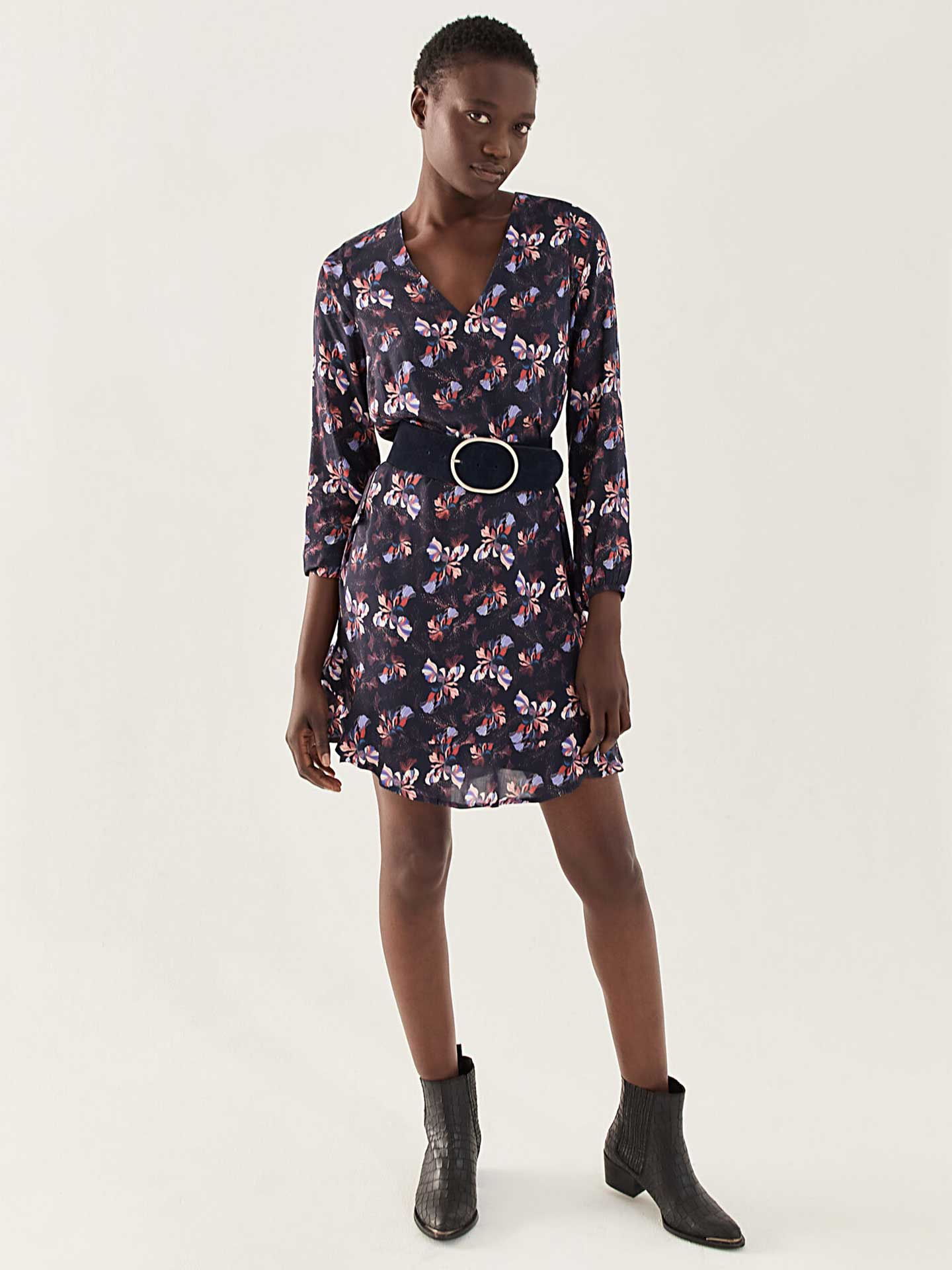 Vestido Curto Floral