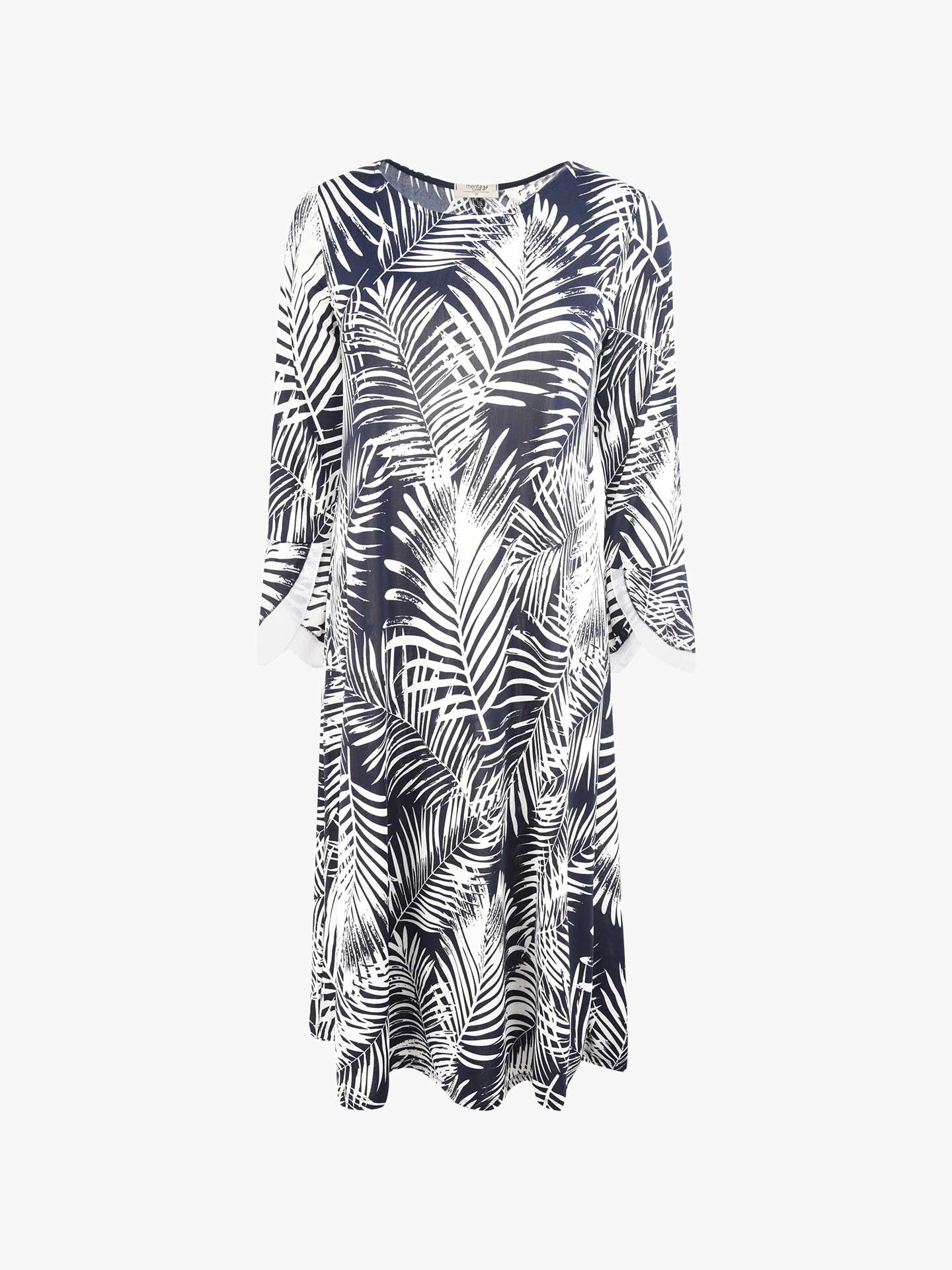 Vestido Midi com Padr�o