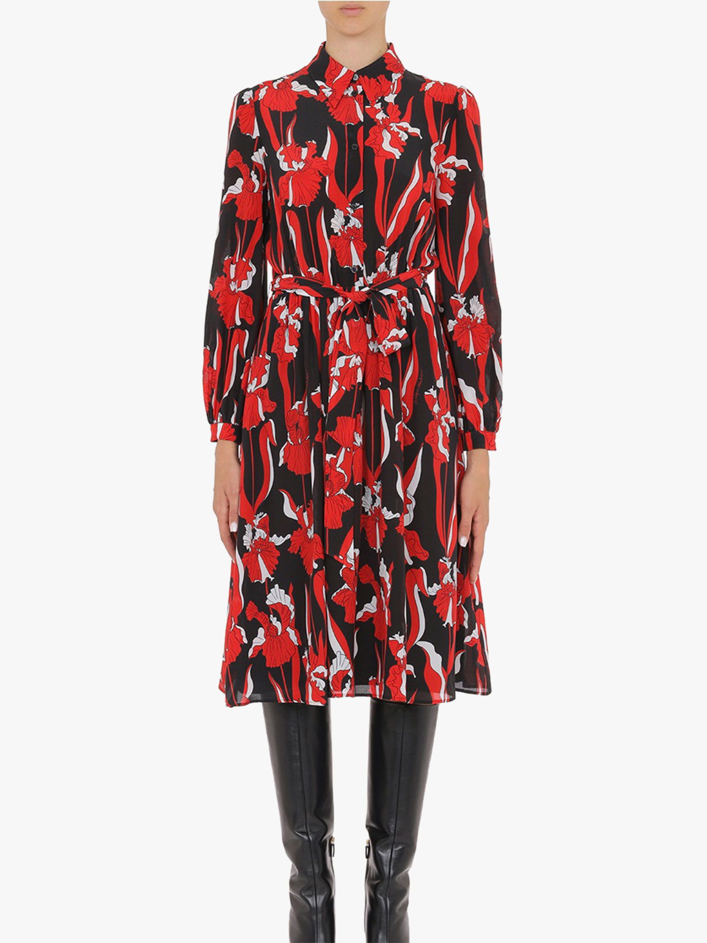 Vestido Camiseiro em Seda